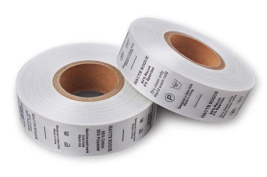 Contoh label pakaian dari portofolio FPD