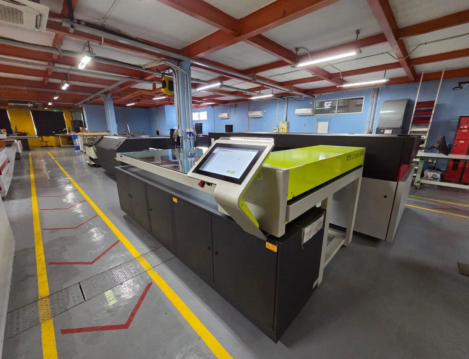 Digital plate production equipment at FPD
